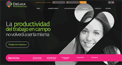 Desktop Screenshot of deluca.com.mx